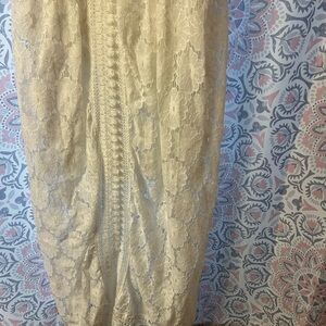 White smocking jumpsuit summer slip v neck maxi dress
